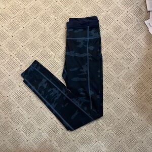 Lululemon Camouflaged Mid Rise Leggings.